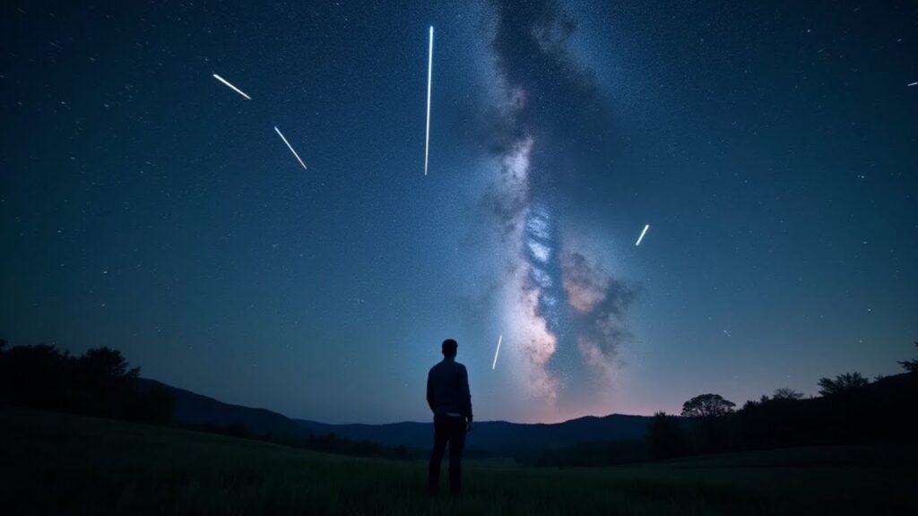 Pluie d'Étoiles Filantes des Léonides Le Spectacle Céleste à Ne Pas Manquer !