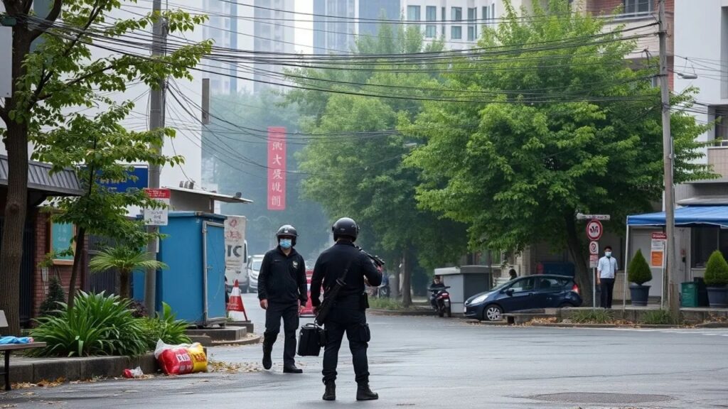 Attaque au cœur de Taipei