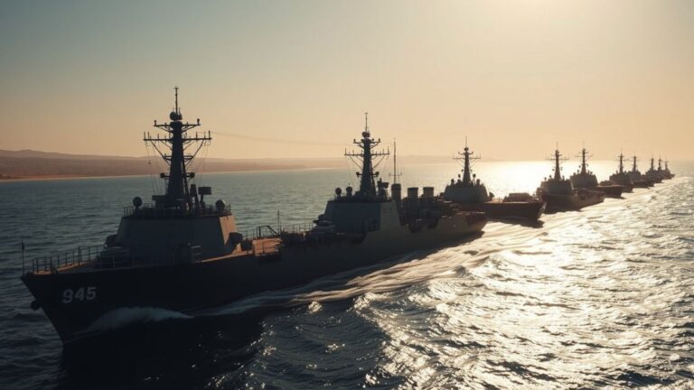 Escalade en Mer Le Blocus Militaire des États-Unis sur l'Iran entre en Vigueur