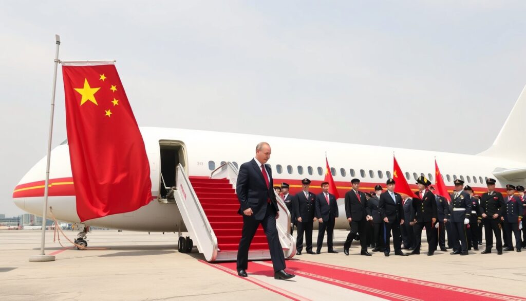 Le Double Jeu de Xi Jinping Vladimir Poutine Arrive en Chine Juste Après le Départ de Donald Trump